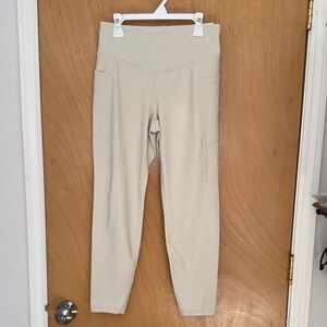 Old Navy Beige High-Waisted Pants